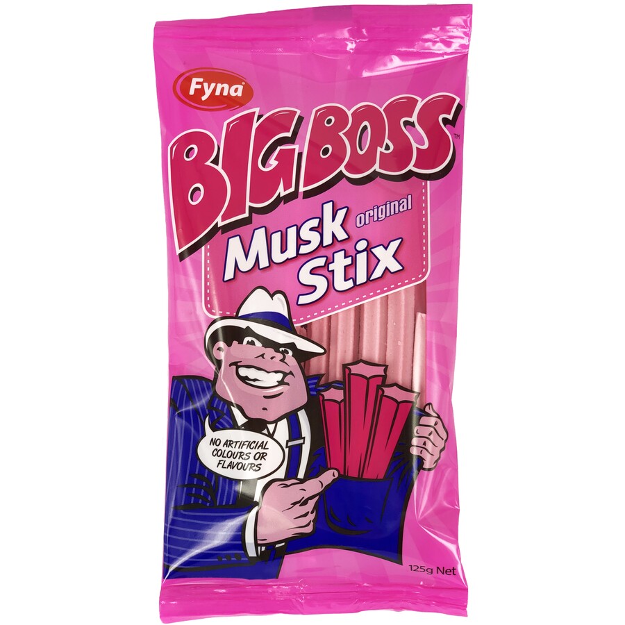 Fyna Musk Stix Big Boss - The Online Lolly Shop