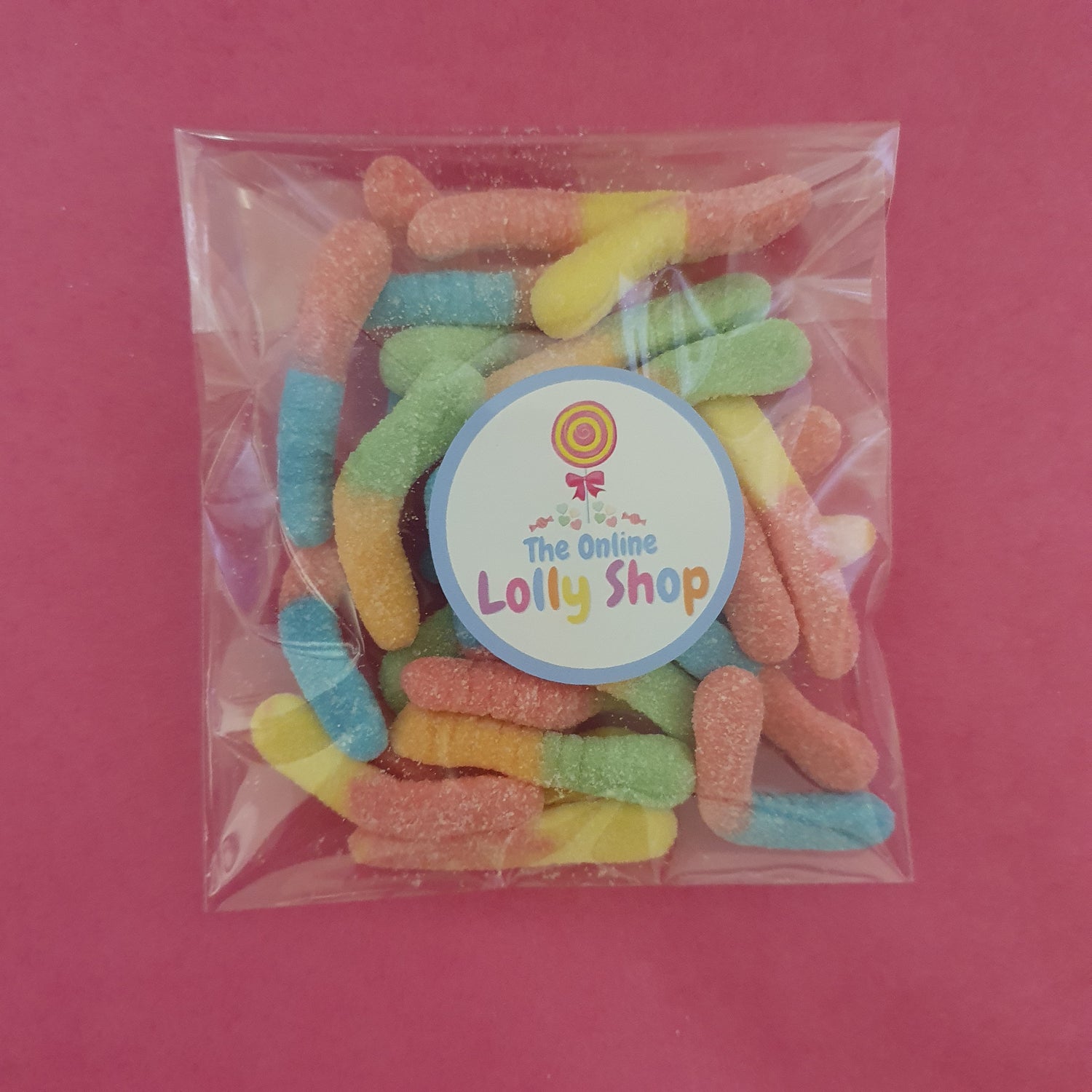 TNT Sour Fizzy Worm Lollies - The Online Lolly Shop