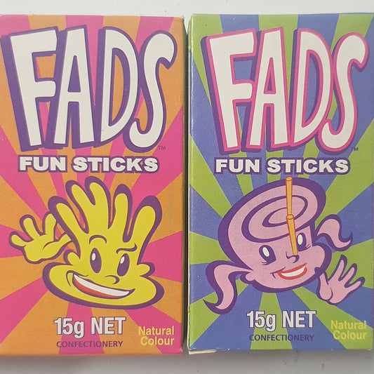 Fads Fun Sticks - The Online Lolly Shop