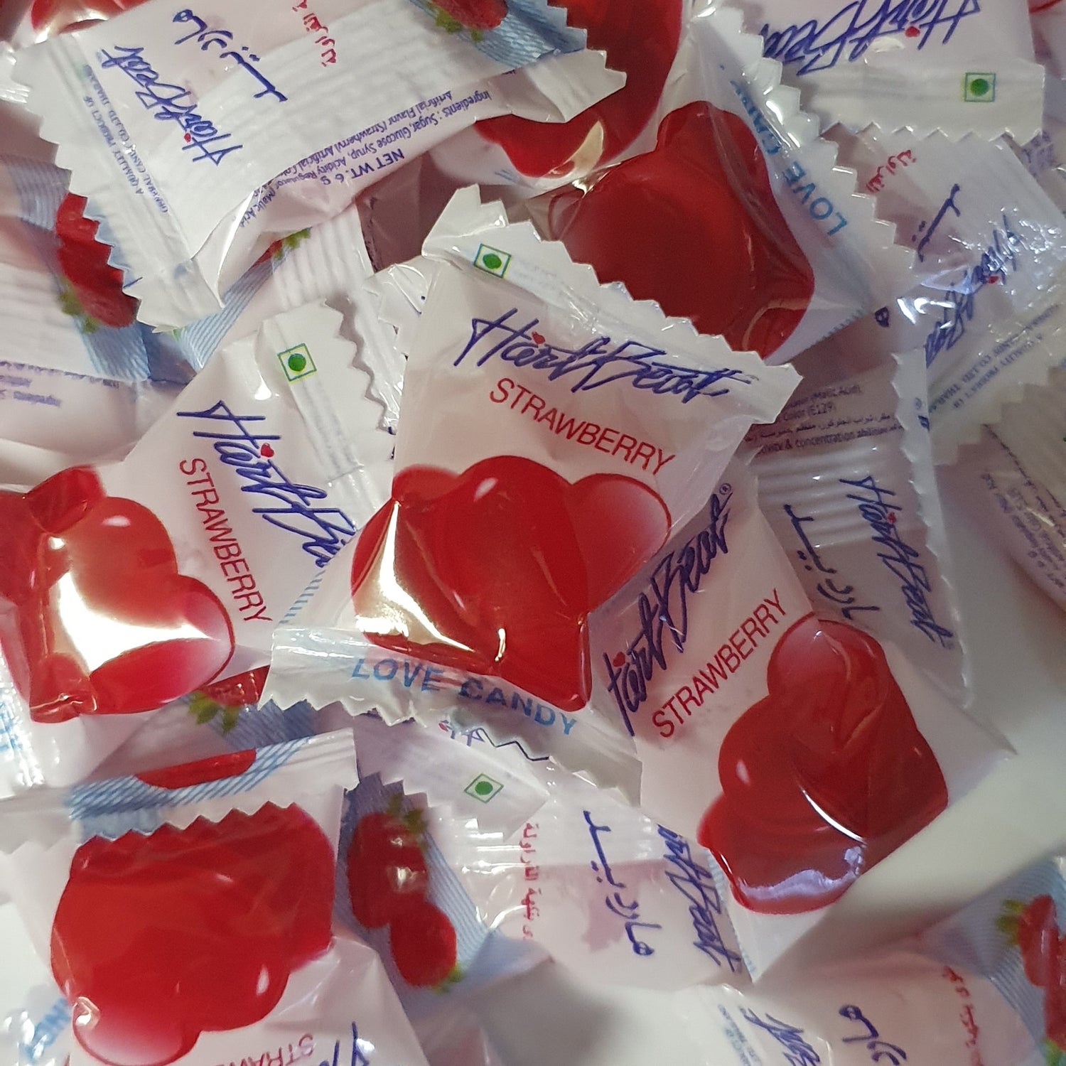 Heartbeats Strawberry - The Online Lolly Shop