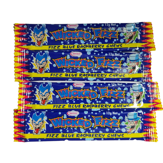Wicked Fizz Blue Raspberry - The Online Lolly Shop
