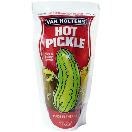 Van Holten's Hot Pickle in a Pouch - The Online Lolly Shop