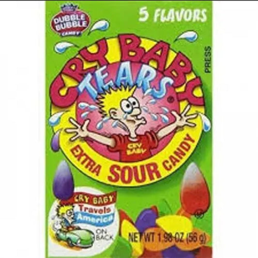 Cry Baby Tears Extra Sour Candy 56g - The Online Lolly Shop