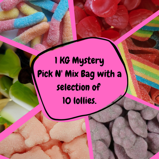 1 Kg Pick n' Mix Mystery Lolly Bag