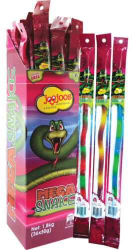 Mega Snake Lollies - 40cm - The Online Lolly Shop