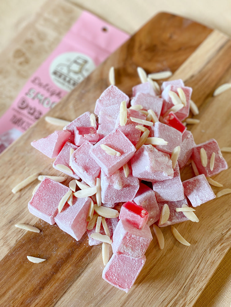 Kellys Candy Co - Turkish Delight - Pouch 275g - The Online Lolly Shop